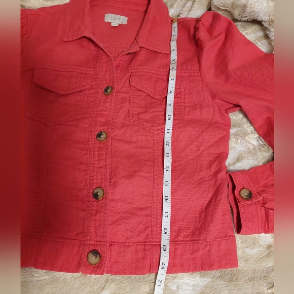 Loft Women's Pink Jacket - Picture 7 of 7